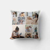 10フォトコラージュパーソナライズされた クッション (正面)