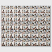10フォトコラージュパーソナライズされた ラッピングペーパー (フラット)