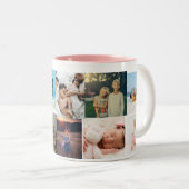 10フォトコラージュ ツートーンマグカップ (正面右)