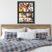 10フォトジオメモダントリスタイリッシュ名 キャンバスプリント (インサイチュ (寝室))