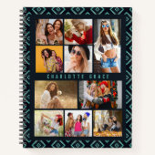 10フォトジオメモダントリスタイリッシュ名 ノートブック (正面)