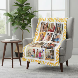 10フォトモダンウォースタイリッシュタの色葉の名前 フリースブランケット