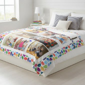 10フォトモダンウォータカラフルーの色抽象芸術名 フリースブランケット