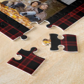 10フォトモダントレンディーレッドプレスタイリッシュイド ジグソーパズル (側面)