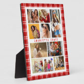 10フォトモダントレンディーレッドプレスタイリッシュイド フォトプラーク (側面)