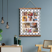 10フォトモダンGroovyデイジーの花スタイリッシュ名 吊り下げ型タペストリー