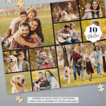 10フォトユニークコラージュシンプルブラック