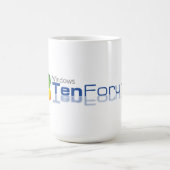 10フォーラムの大きいマグ コーヒーマグカップ (中央)