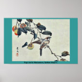 10ページ松村景文浮世絵 ポスター (正面)