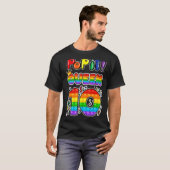 10ポップ・アートの番目の誕生日クイーン10歳の女の子フィッジ Tシャツ (正面フル)