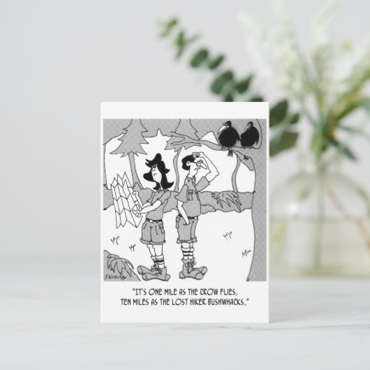 10マイルとしてハイカーブッシュフアック ポストカード (スタンド正面)