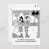 10マイルとしてハイカーブッシュフアック ポストカード (正面/裏面)