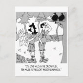 10マイルとしてハイカーブッシュフアック ポストカード (正面)