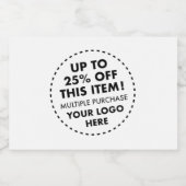 10ミニリカーボトルラベル25%オフ買バルク リキュールボトルラベル (シングルラベル)