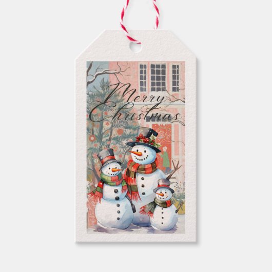 10メリークリスマスギフトラベル ギフトタグ (正面)