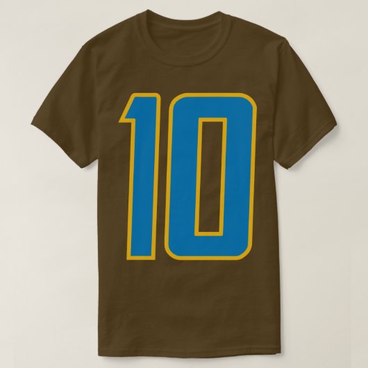 10ライトブルー Tシャツ (デザイン正面)