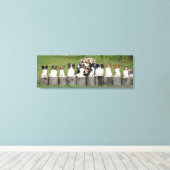 10リトルパピヨン キャンバスプリント (インサイチュ (ウッドフロア))