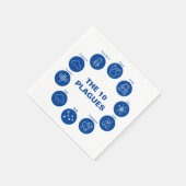 10リーグ青と白の海 スタンダードカクテルナプキン (角)