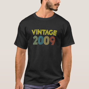 10ヴィンテージ2009誕生年伝説オリジナルヤングG Tシャツ