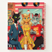 10世紀半ば頃の猫たち ノートブック (裏面)