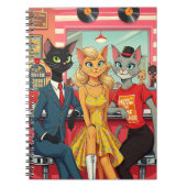 10世紀半ば頃の猫たち ノートブック (正面)