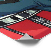 10世紀半ば頃の猫たち ポスター (角)