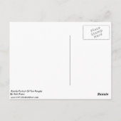 10人の家族のポートレートHalsフラン ポストカード (裏面)