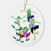 10人の領主が並んだ セラミックオーナメント (左)