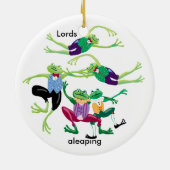 10人の領主が並んだ セラミックオーナメント (裏面)