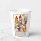 10人の領主が大きく飛ぶ紙杯 紙コップ (裏面)