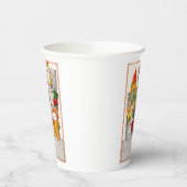 10人の領主が大きく飛ぶ紙杯 紙コップ (左)