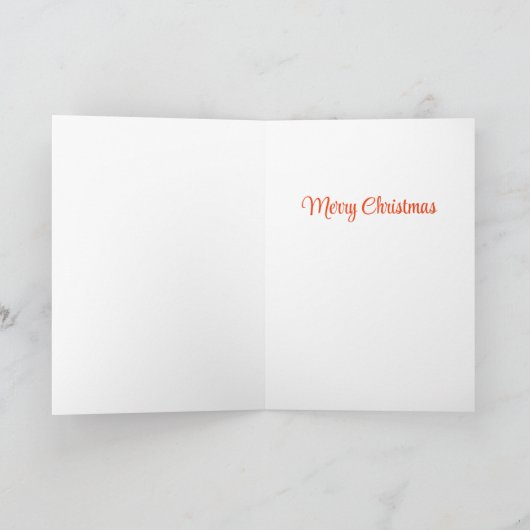 10人の領主が大きなクリスマスカードを持っていた シーズンカード (内部)