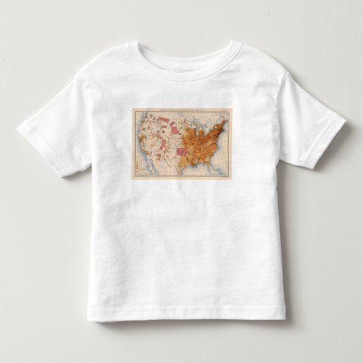10人口1870年 トドラーTシャツ (正面)