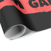 10代おもしろいの男の子のためのゲーマーシャツの男性ビデオゲーム ラッピングペーパー (ロールコーナー)