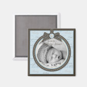 10代のつま先ブルーフォトマグネット2 マグネット (正面/裏面)