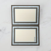 10代のつま先BLUカード カード (内部)