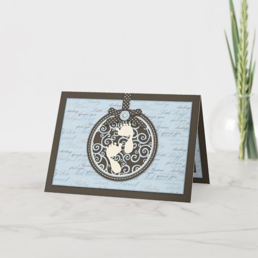 10代のつま先BLUカード カード (正面)