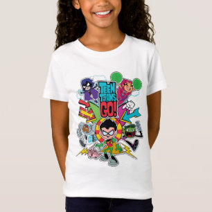10代のなタイタンは行きます! のチーム矢のグラフィック Tシャツ