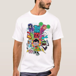 10代のなタイタンは行きます!  のチーム矢のグラフィック Tシャツ
