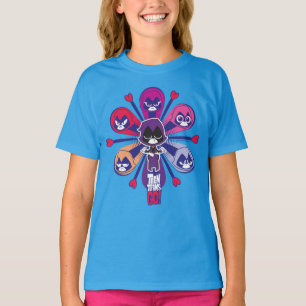 10代のなタイタンは行きます! のワタリガラスのEmoticlones Tシャツ