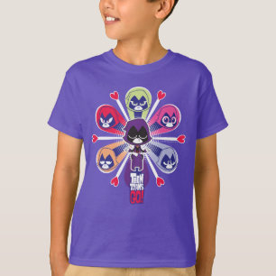 10代のなタイタンは行きます! のワタリガラスのEmoticlones Tシャツ