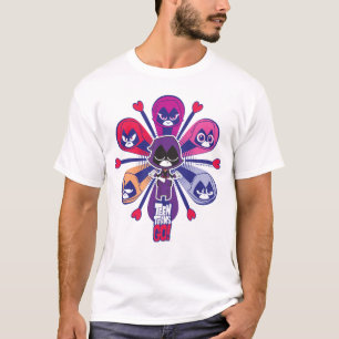 10代のなタイタンは行きます!  のワタリガラスのEmoticlones Tシャツ
