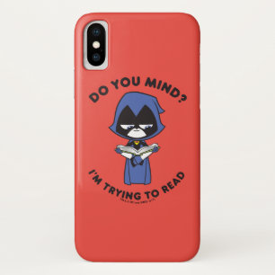 10代のなタイタンは行きます! のワタリガラス"私が"読むことを試みている iPhone X ケース