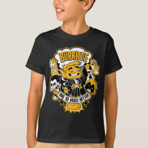 10代のなタイタンは行きます! の獣の男の子"ブリトーよりよいです"は Tシャツ