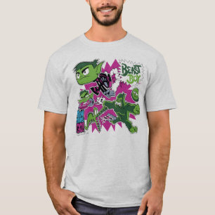 10代のなタイタンは行きます!  の獣の男の子Shapeshifts Tシャツ