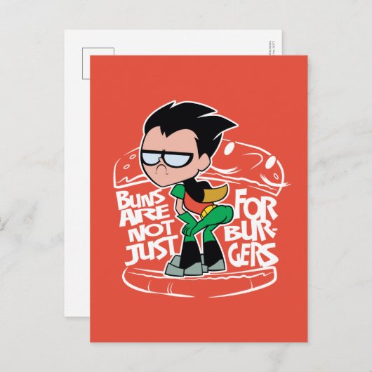 10代のなタイタンは行きます! |ロビンの利得のScootyのパン ポストカード (正面/裏面)