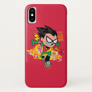 10代のなタイタンは行きます! ロビンの工廠のグラフィック iPhone X ケース