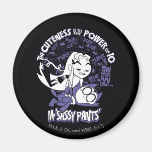 10代のなタイタンは行きます! Starfire及び氏Sassy Pants マグネット