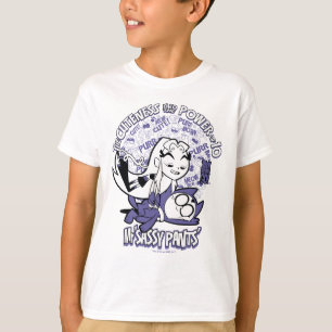 10代のなタイタンは行きます! Starfire及び氏Sassy Pants Tシャツ