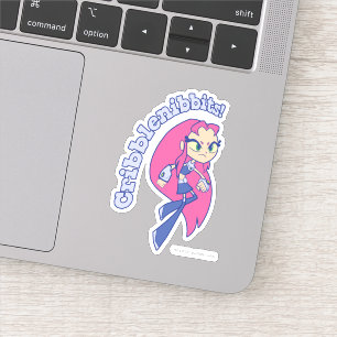 10代のなタイタンは行きます!   Starfire "Cribblenibbits! " シール